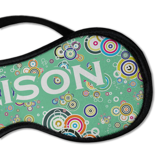 Colored Circles Sleeping Eye Mask - DETAIL Large