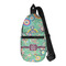Colored Circles Sling Bag - Front View