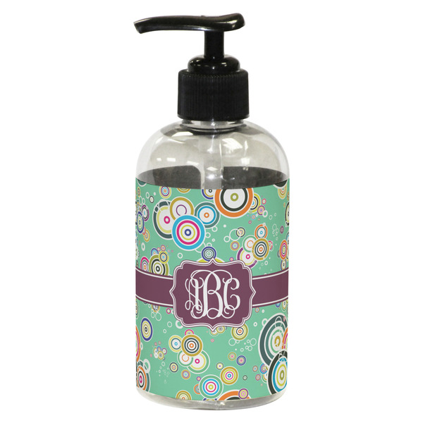 Colored Circles Small Soap/Lotion Bottle