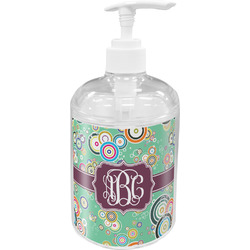 Colored Circles Acrylic Soap & Lotion Bottle (Personalized)