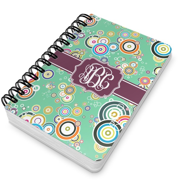 Colored Circles Spiral Journal 5 x 7 - Main