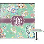Colored Circles Square Table Top (Personalized)