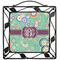Colored Circles Square Trivet (Personalized)