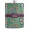 Colored Circles Stainless Steel Flask