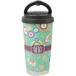 Colored Circles Stainless Steel Coffee Tumbler (Personalized)