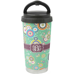 Colored Circles Stainless Steel Coffee Tumbler (Personalized)