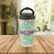 Colored Circles Stainless Steel Travel Cup Lifestyle