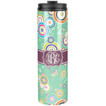 Colored Circles Stainless Steel Skinny Tumbler - 20 oz (Personalized)
