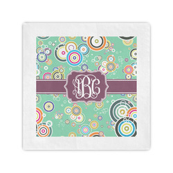 Colored Circles Cocktail Napkins (Personalized)