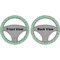 Colored Circles Steering Wheel Cover- Front and Back