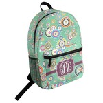 Colored Circles Student Backpack (Personalized)