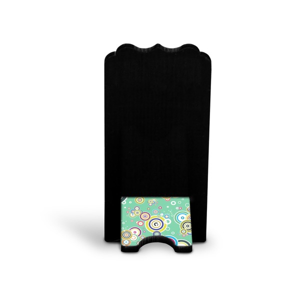 Colored Circles Stylized Phone Stand - Back