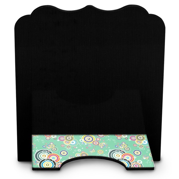 Colored Circles Stylized Tablet Stand - Back