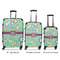 Colored Circles Suitcase Set 1 - APPROVAL