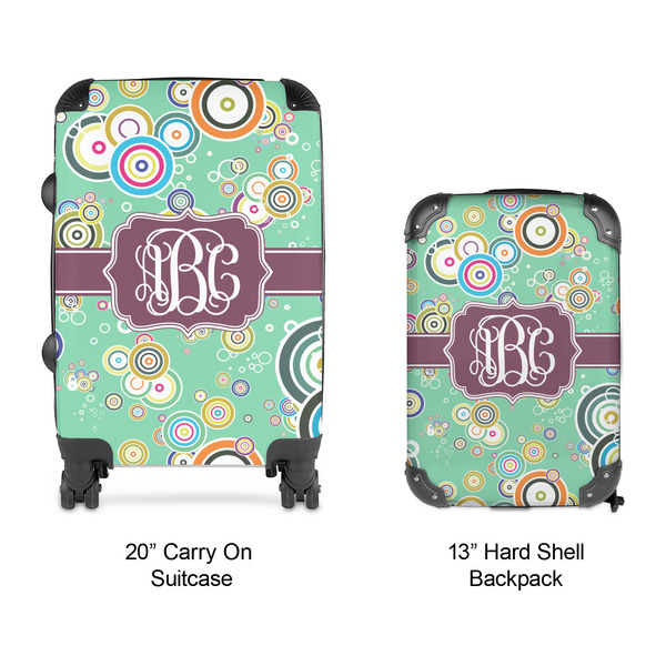 Colored Circles Suitcase Set 4 - APPROVAL