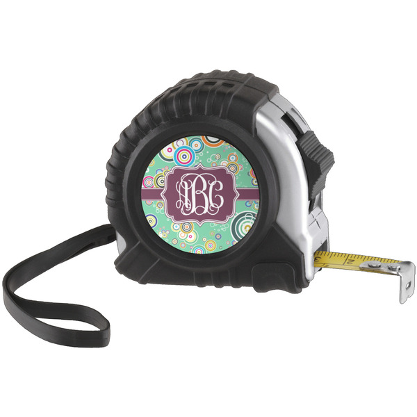 Custom Colored Circles Tape Measure (Personalized)