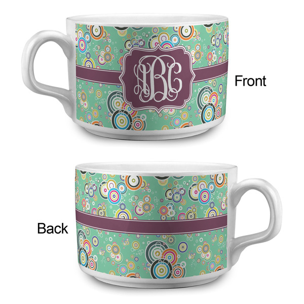 Colored Circles Tea Cup - Single Apvl