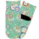 Colored Circles Toddler Ankle Socks