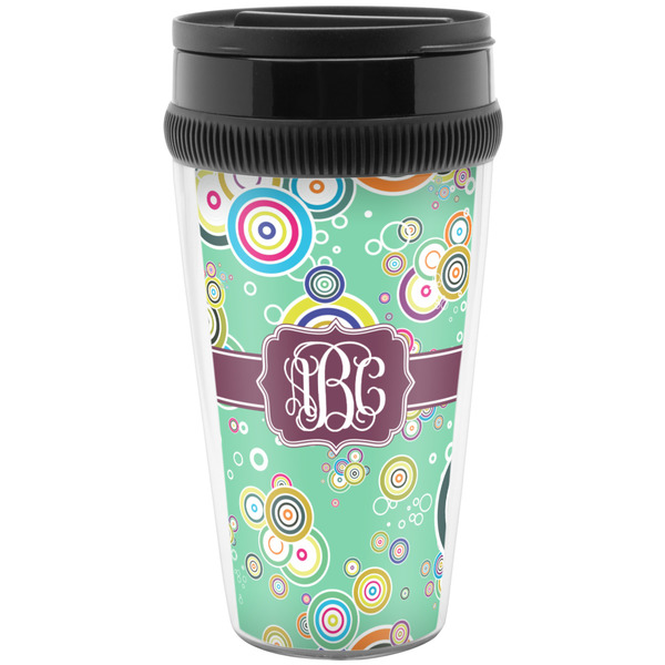 Colored Circles Travel Mug (Personalized)