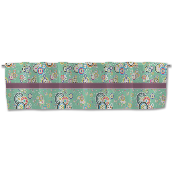 Colored Circles Valance - Front