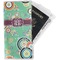 Colored Circles Travel Document Holder