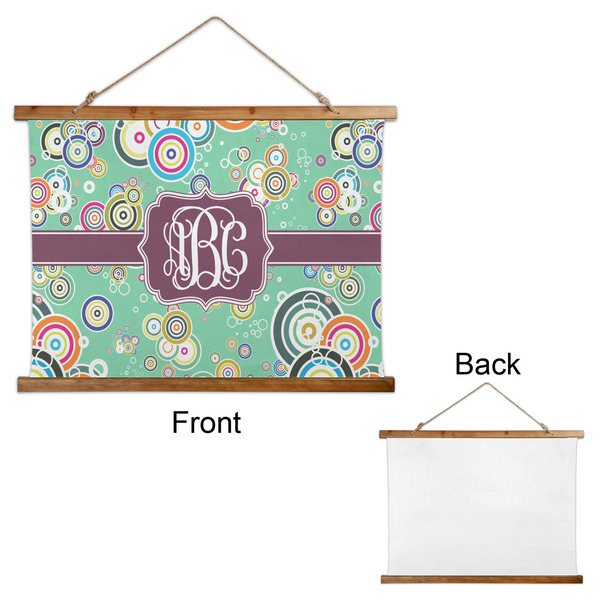 Colored Circles Wall Hanging Tapestry - Landscape - APPROVAL