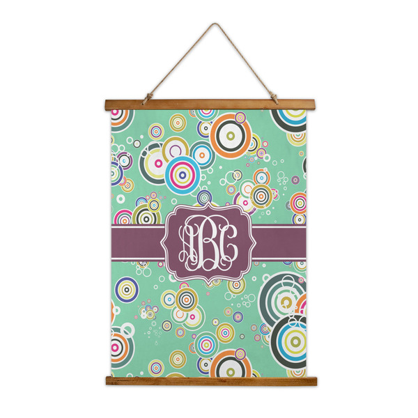 Custom Colored Circles Wall Hanging Tapestry (Personalized)