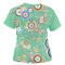 Colored Circles Women's T-shirt Back