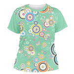 Colored Circles Women's Crew T-Shirt - Medium