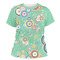 Colored Circles Women's Crew T-Shirt - Large