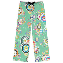 Colored Circles Womens Pajama Pants - 2XL