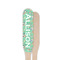 Colored Circles Wooden Food Pick - Paddle - Single Sided - Front & Back