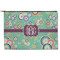 Colored Circles Zipper Pouch Large (Front)