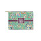 Colored Circles Zipper Pouch Small (Front)