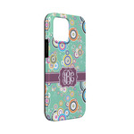 Colored Circles iPhone Case - Rubber Lined - iPhone 13 Mini (Personalized)