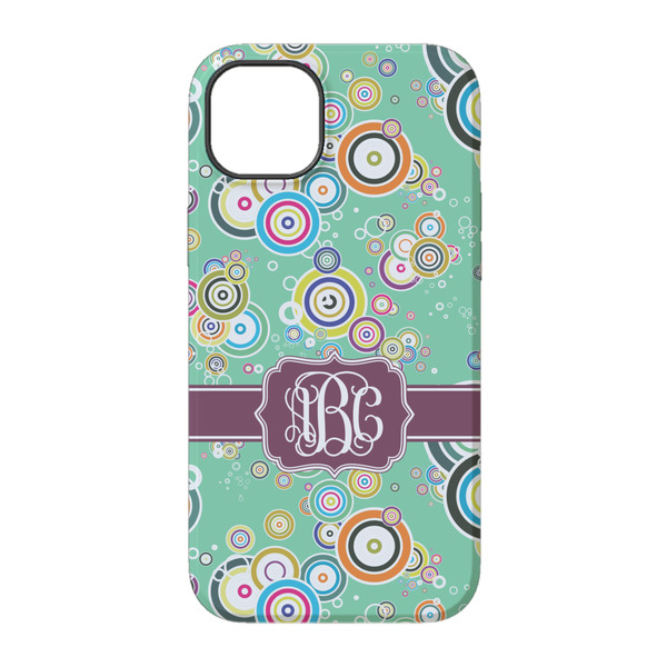 Colored Circles iPhone 14 Pro Tough Case - Back