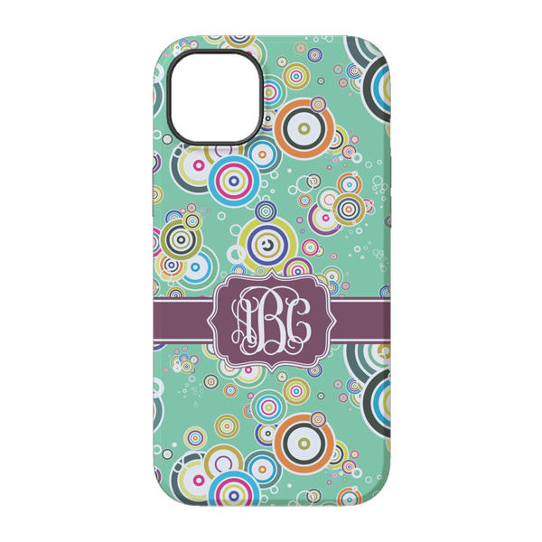 Colored Circles iPhone 14 Tough Case - Back