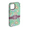 Colored Circles iPhone 15 Tough Case -  Angle