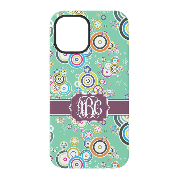 Colored Circles iPhone 15 Tough Case - Back