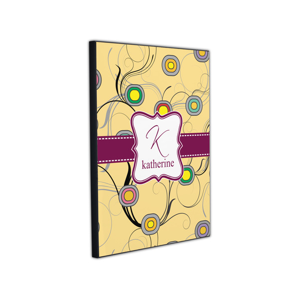 Ovals & Swirls 11x14 Wood Print - Angle View