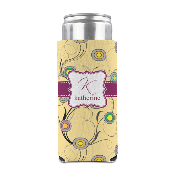 Ovals & Swirls 12oz Tall Can Sleeve - FRONT (on can)