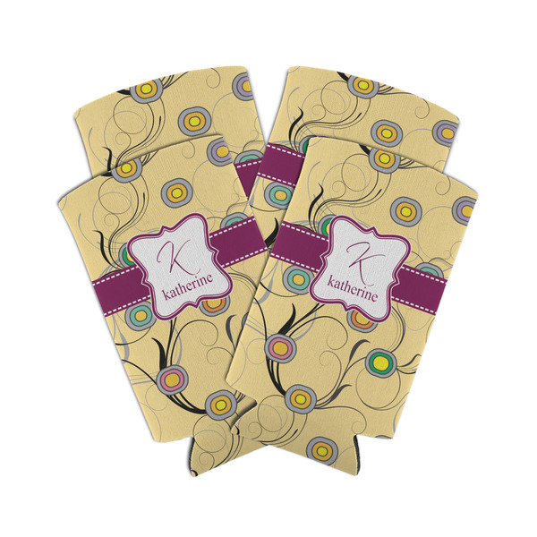 Ovals & Swirls 12oz Tall Can Sleeve - Set of 4 - MAIN