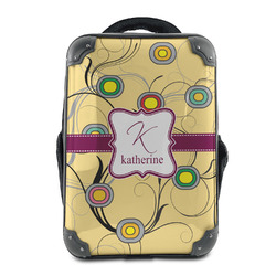 Ovals & Swirls 15" Hard Shell Backpack (Personalized)