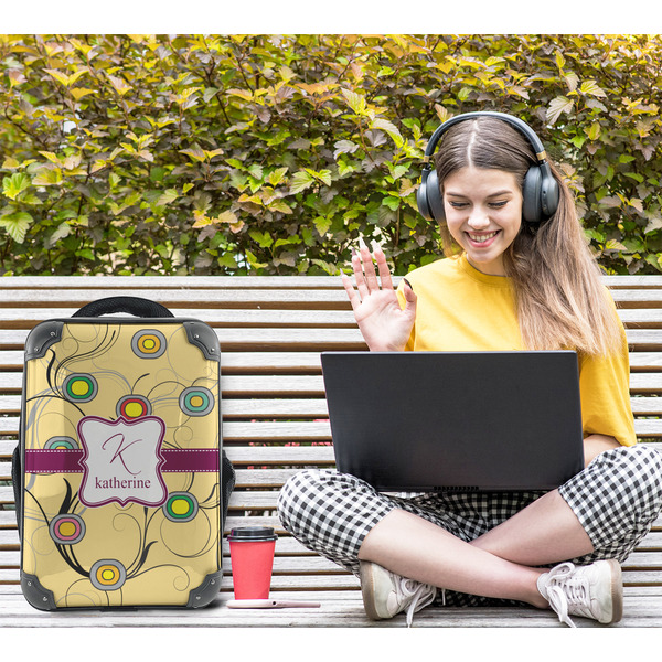 Ovals & Swirls 15" Backpack - LIFESTYLE