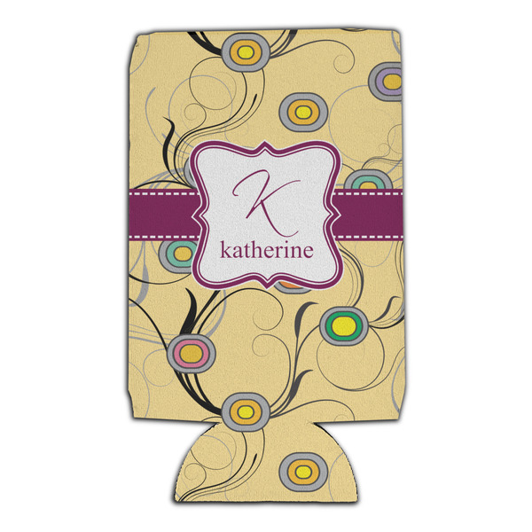 Ovals & Swirls 16oz Can Sleeve - Set of 4 - FRONT