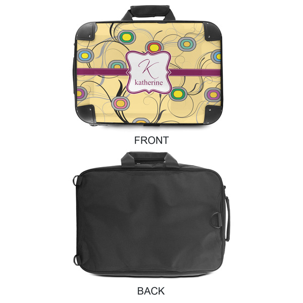 Ovals & Swirls 18" Laptop Briefcase - APPROVAL