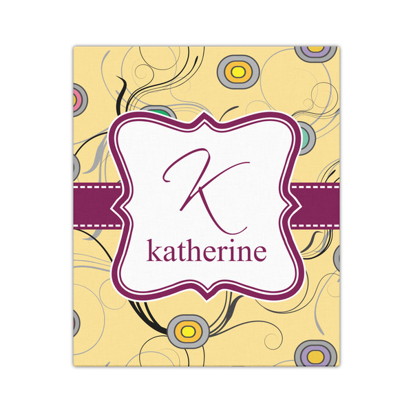 Ovals & Swirls 20x24 - Canvas Print - Front View