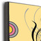 Ovals & Swirls 20x24 Wood Print - Closeup