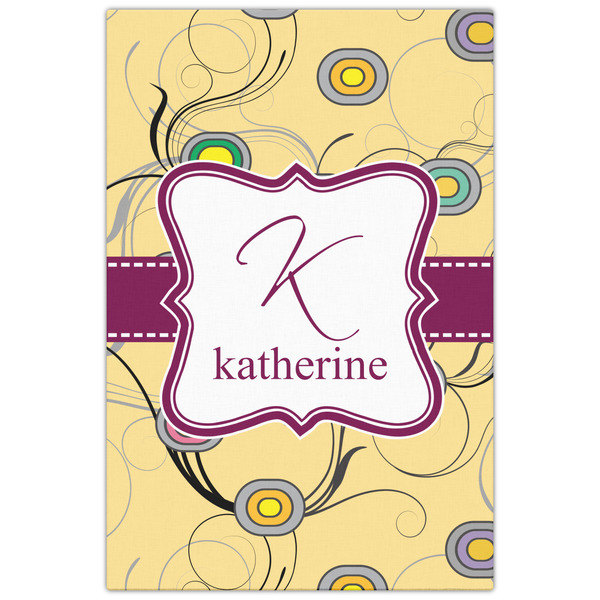 Ovals & Swirls 20x30 - Canvas Print - Front View