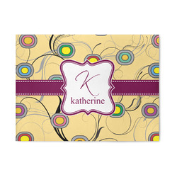 Ovals & Swirls 5' x 7' Patio Rug (Personalized)